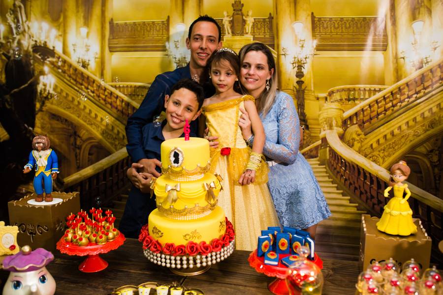 Aniversário de Lorena - 6º Anos - A bela e a Fera