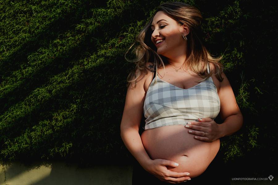 Ensaio Gestação de A espera de Giovana - Ensaio Gestação