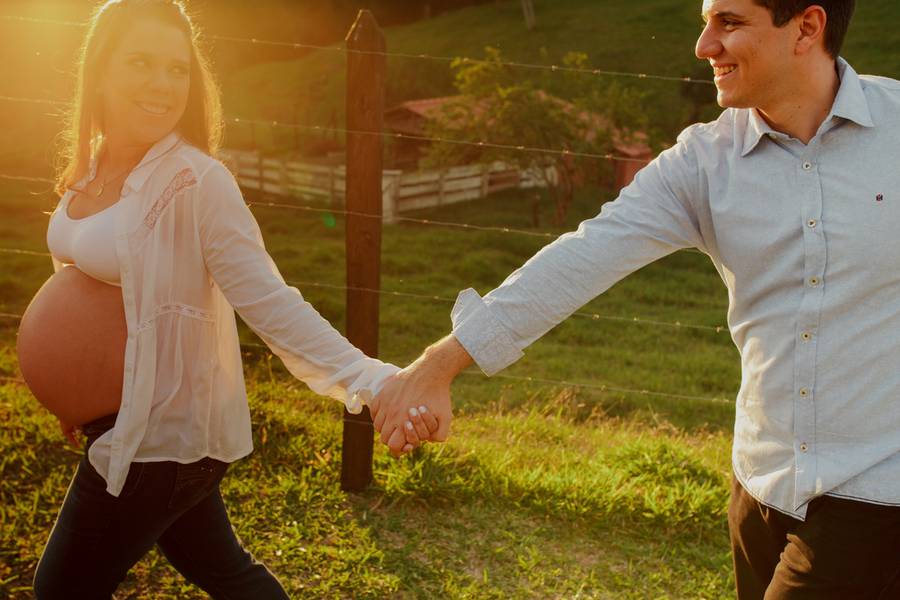 Ensaio Gestação de Patrícia e William - Ensaio Gestação