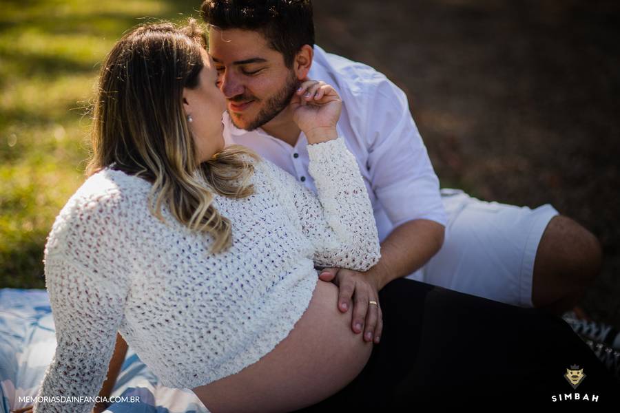 Ensaio Gestação de Ensaio Gestação - Gisely E Edgar - A espera de Leo