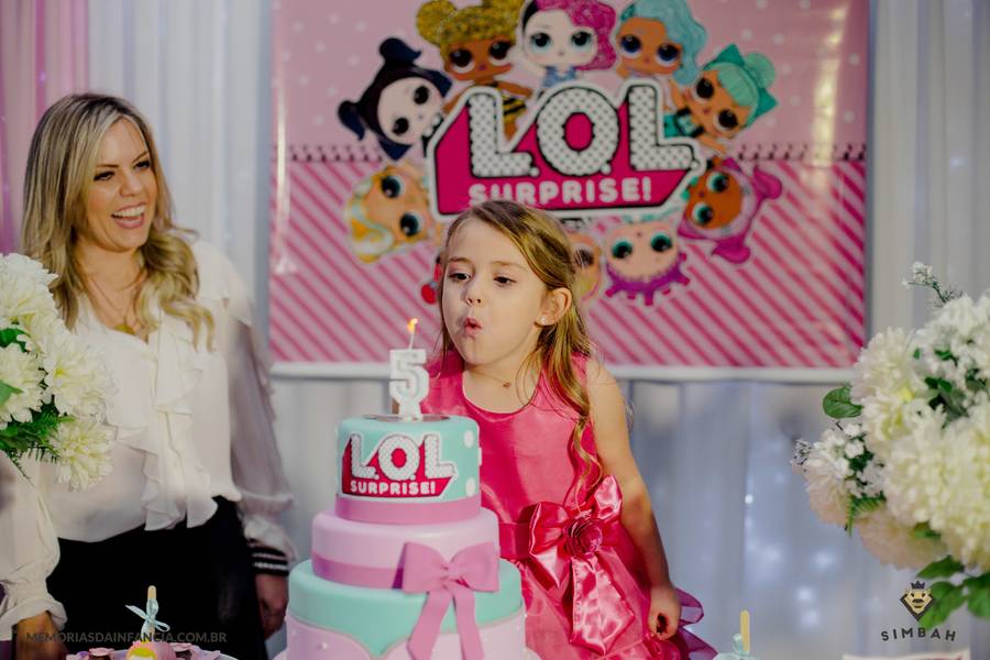 Aniversário de Heloíza 05 anos - LOL