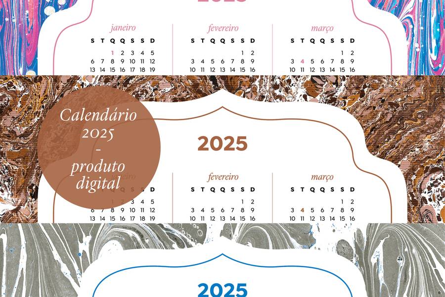 Calendários de Calendário 2025 DIGITAL - 5€