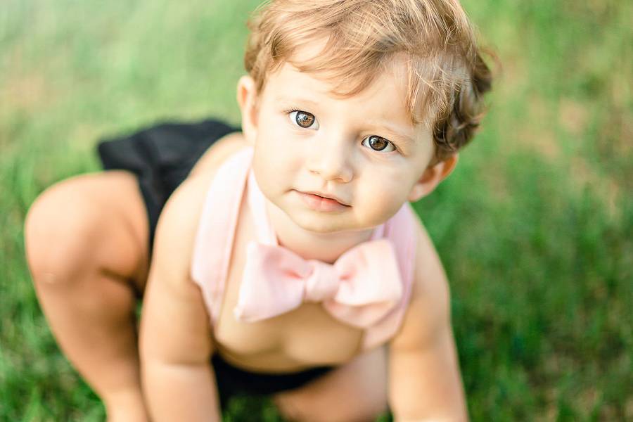 Família de Smash the Cake do Arthur 