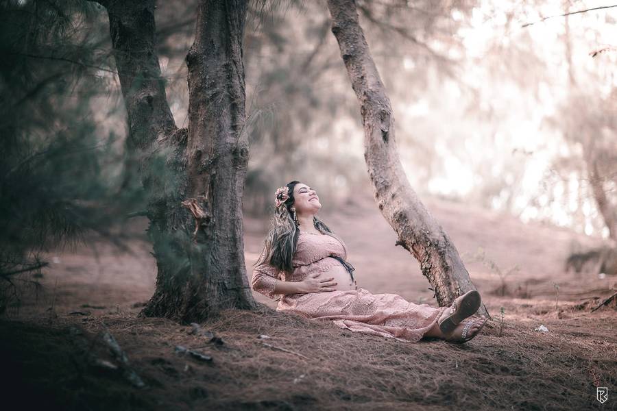 Gestante de A Magia das Gestantes com Thâmara Teixeira