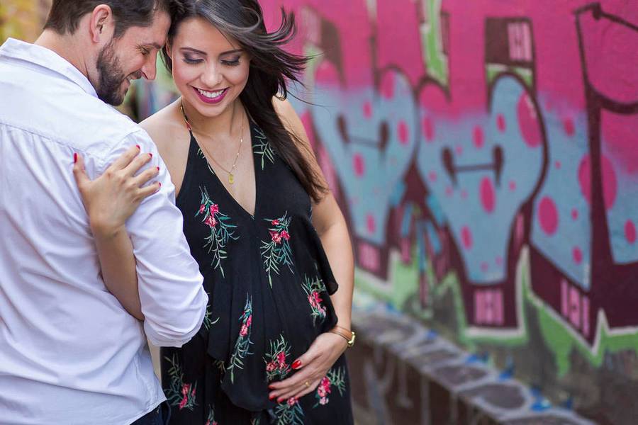 Gestante de Ensaio gestante: Michelle + Fabiano + Yuri - Goiânia