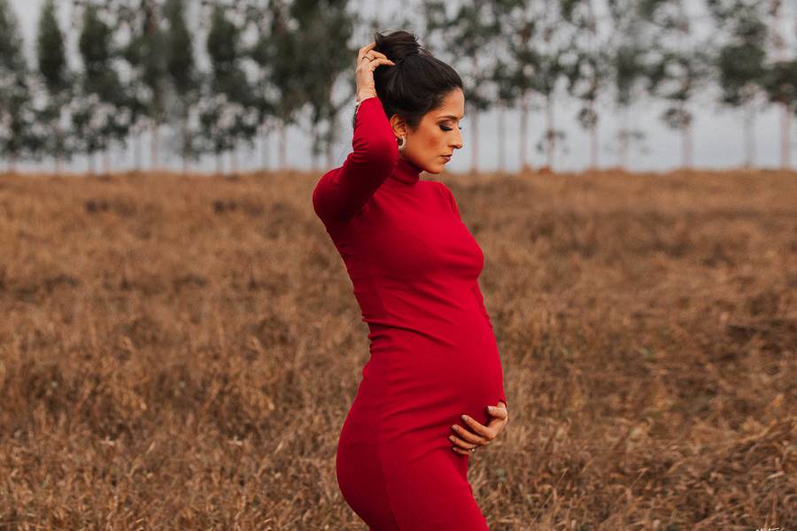 Gestante de Mileny Neto