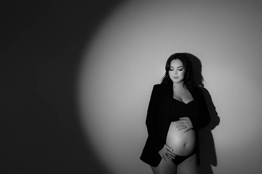 GESTANTE de Ensaio Gestante Estúdio