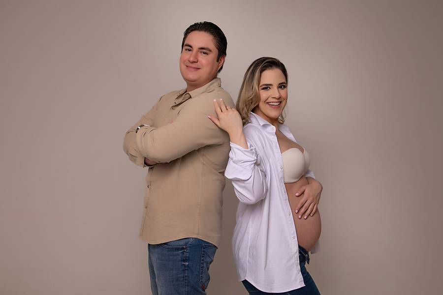 GESTANTE de Ensaio Gestante Estúdio