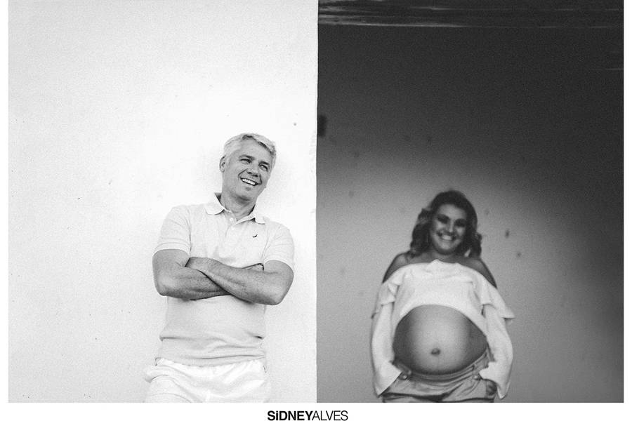 Gestante de Natalia e Ney