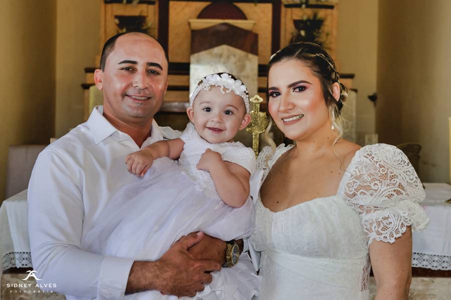 Infantil de Maria Isis - Batismo e 1 ano