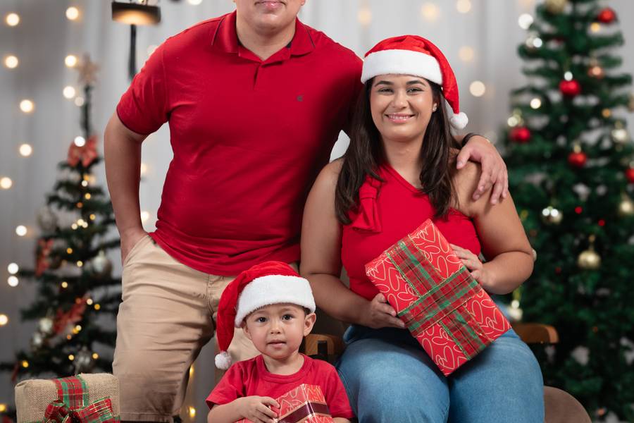 ESTÚDIO de NATAL NO ESTÚDIO