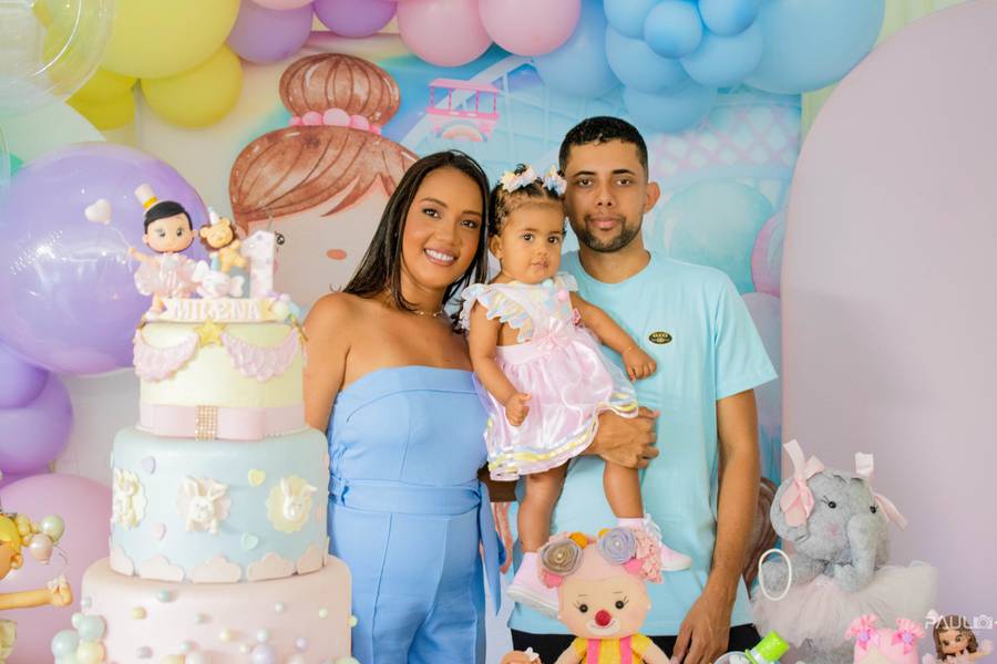 Aniversário Kids de MILENA - 1 ANO