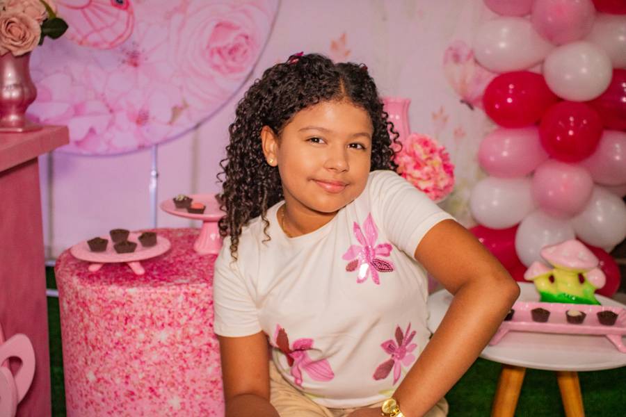 Ensaio Infantil de ANIVERSÁRIO DA REBECA - 10 ANOS 