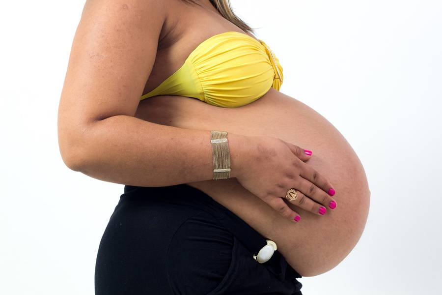 Ensaio de Gestante de Esperando Ágata