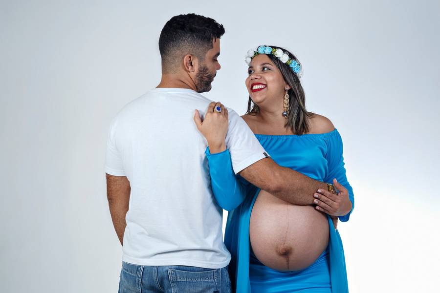 Ensaio de Gestante de Lucy