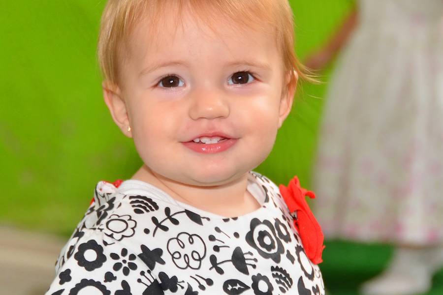 Infantil de Isabella 1 ano