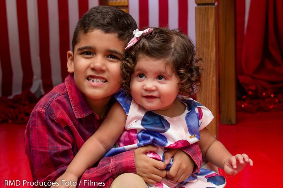 Infantil de Miguel 6 anos & Maitê 1 aninho