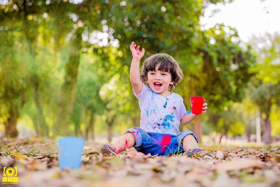 infantil de DAvi em seu Holy day