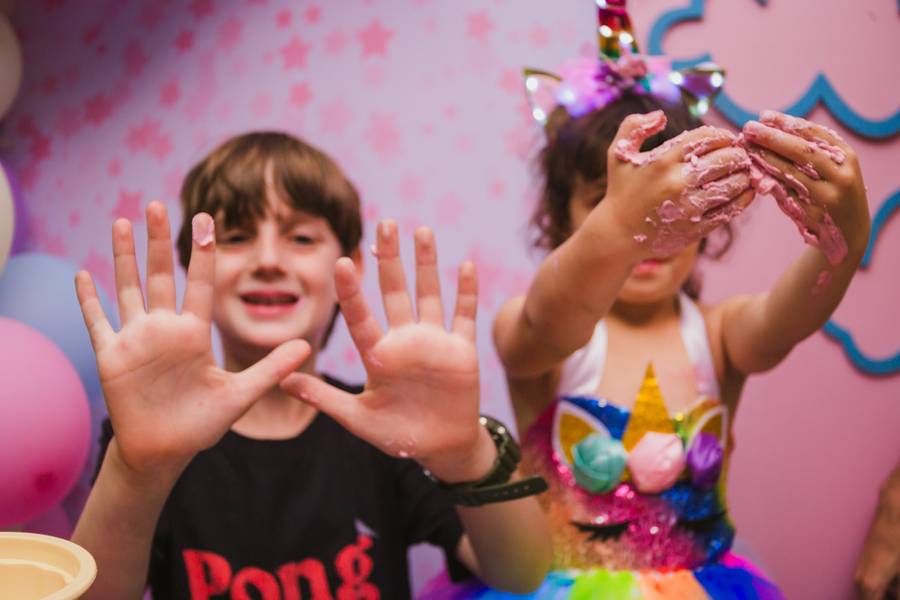 infantil de 4 anos da Júlia!