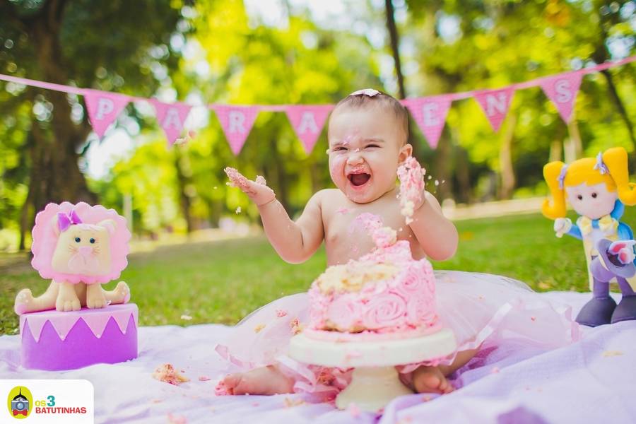 infantil de Smash de 1 aninho da Manu