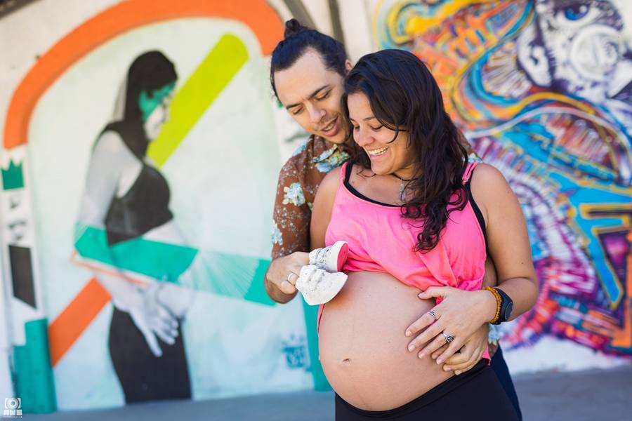 família de a barriga da Nalu!