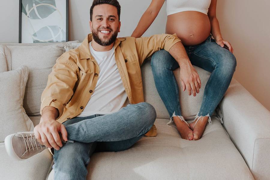 GESTANTE de Raquel à espera da Cloe