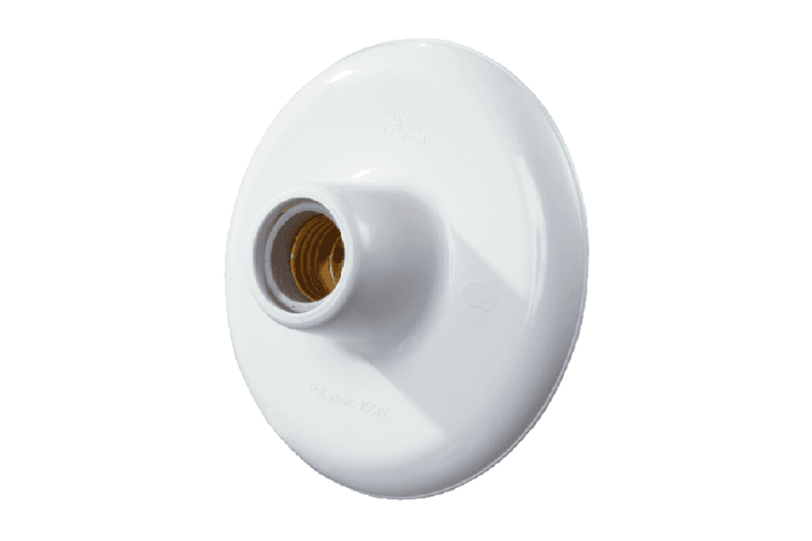 Material Elétrico de Soquete Para Lâmpadas 