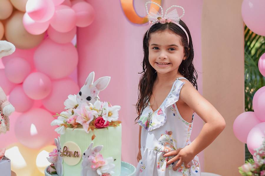 Infantil de Aniversário Lara 6 aninhos