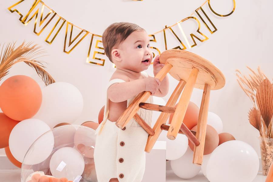 Infantil de Ensaio Mateo e familia