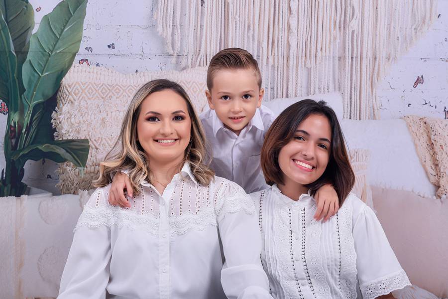 Ensaio em Familia de Ensaio dia das Mães / Niver