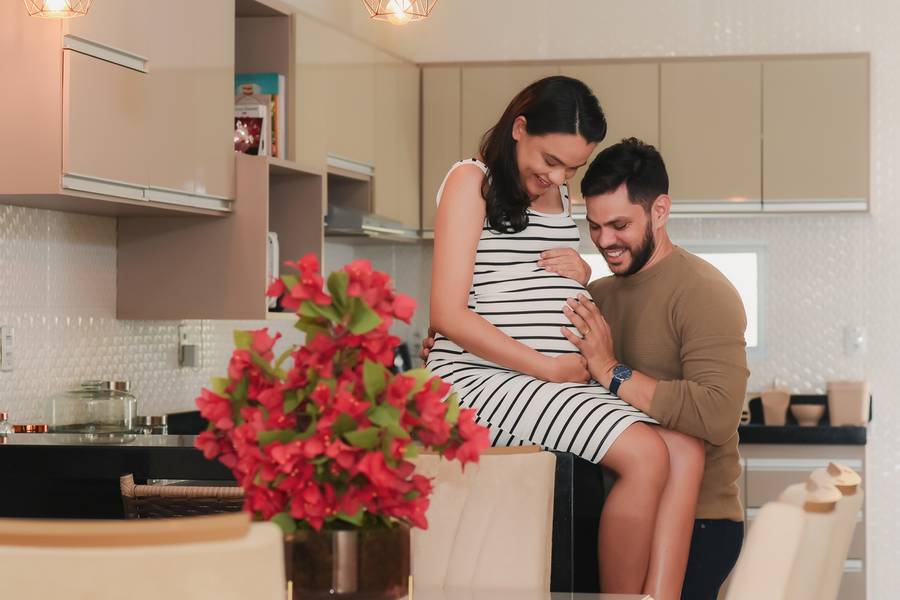 Gestantes de Ensaio Gestante de Nickolly Ellen