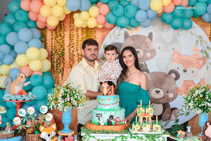 Infantil de Aniversário 1 aninho | Lorenzo