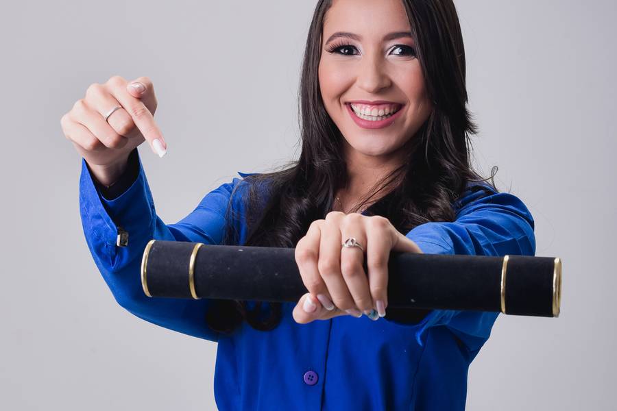 Formatura de Ensaio Pedagogia Crisnara e Layanne