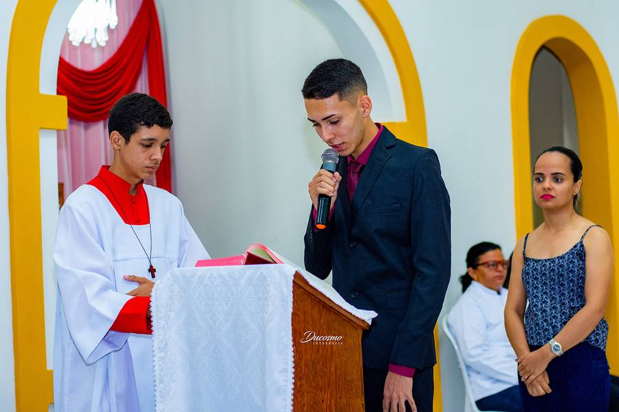 Formatura de João Paulo - Formando da Escola Renato Fonseca