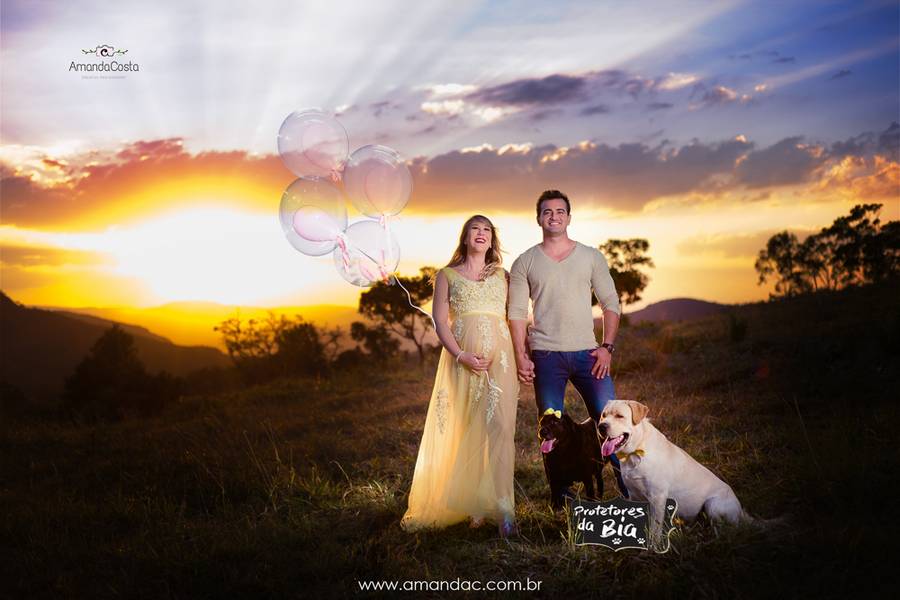 Gravidinhas de Família da Bia