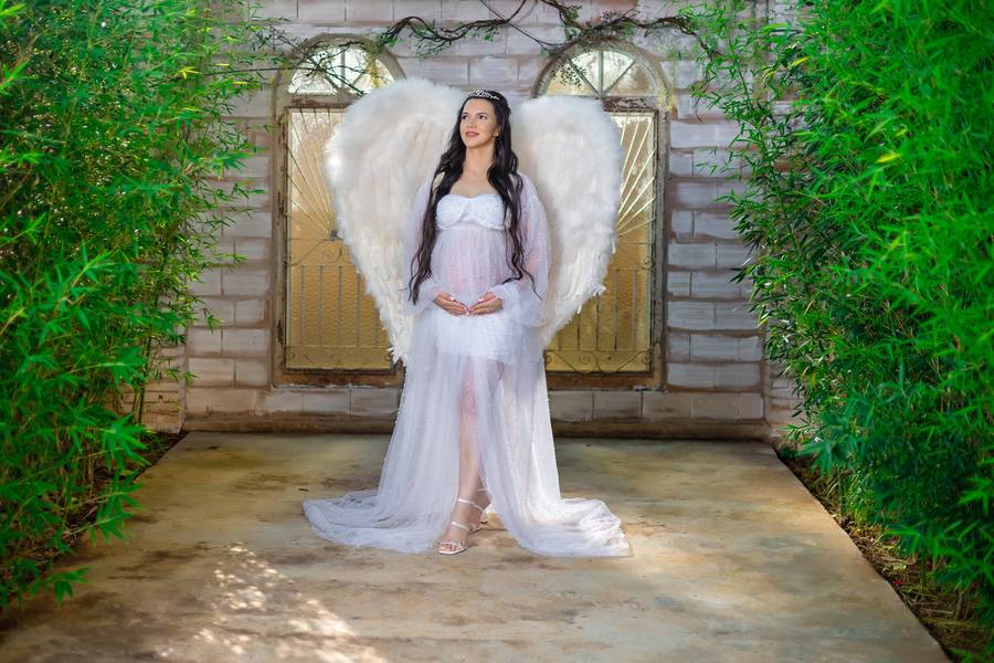 Gestante de Estilo Romântico 