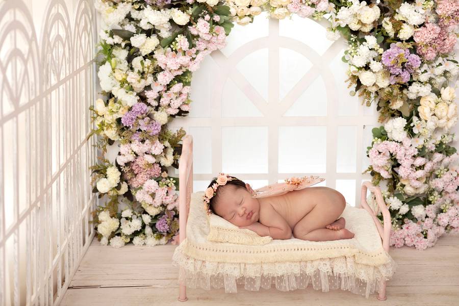 Newborn Meninas  de Cenários para ensaio Newborn de Meninas 