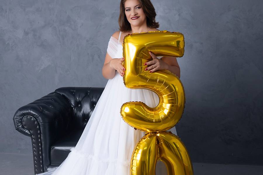 Ensaio aniversário feminino  de Márcia 50 anos 