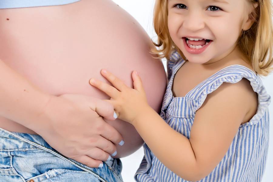 Gestante de Fotos estilo minimalista 