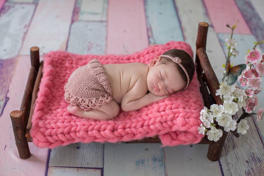 Newborn Meninas  de Ana Julia 14 dias