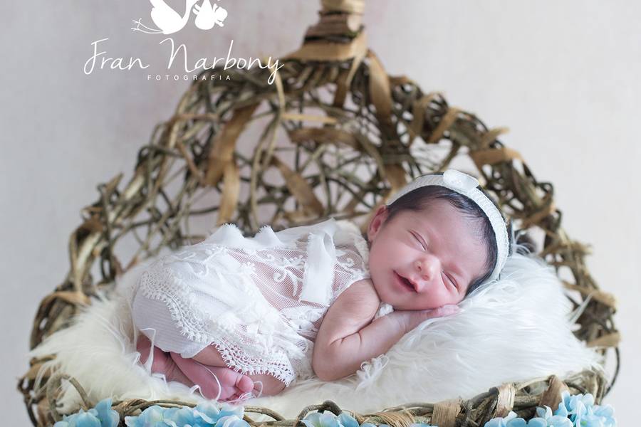 Newborn Meninas  de Lara 7 dias