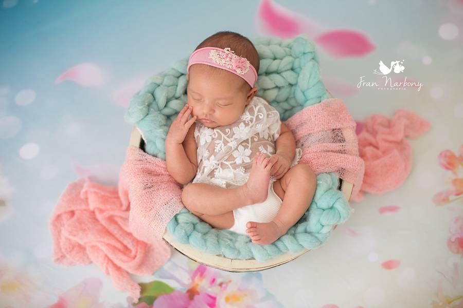 Newborn Meninas  de Melissa 30 dias 