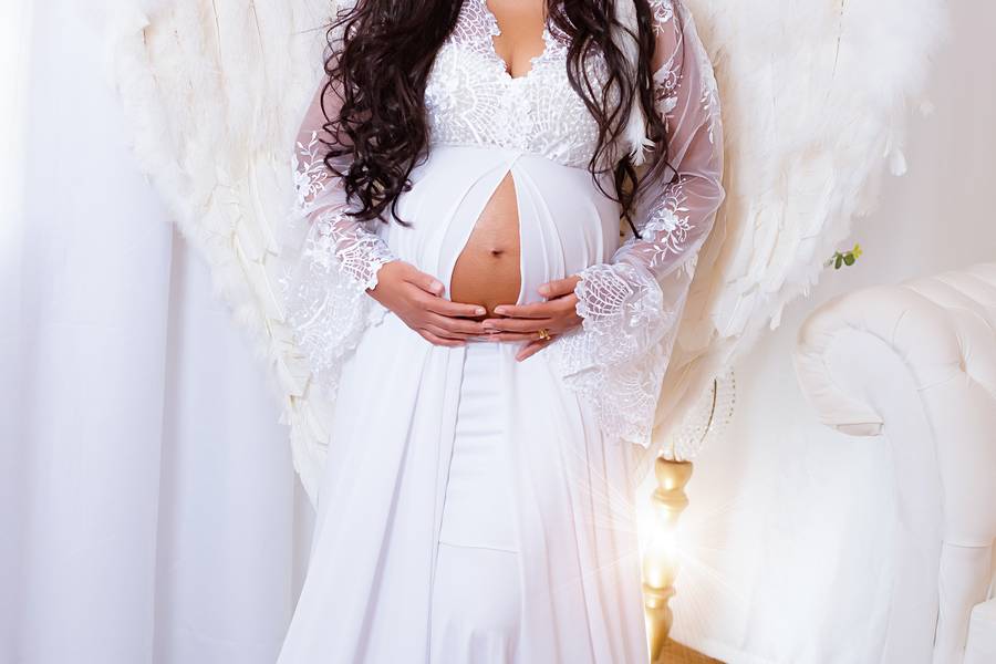 Gestante de À doce espera de Heitor