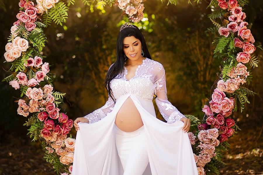 Gestante de Ensaio Ana Paula 