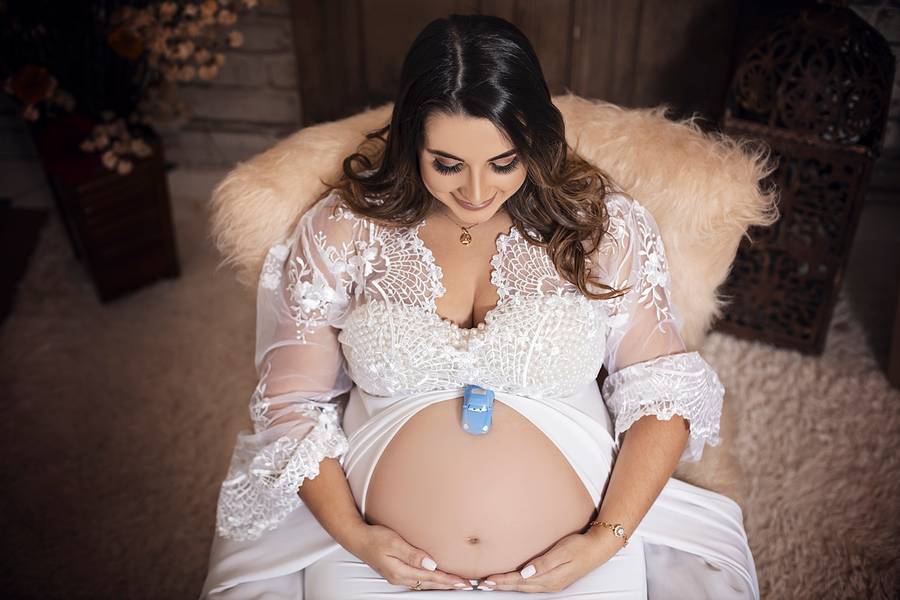 Gestante de Ensaio Talita