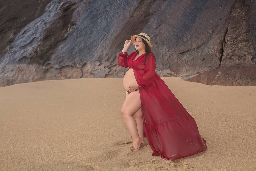 Gestante de Rose em sua doce espera dos pequenos Ana Laura e Lucas 