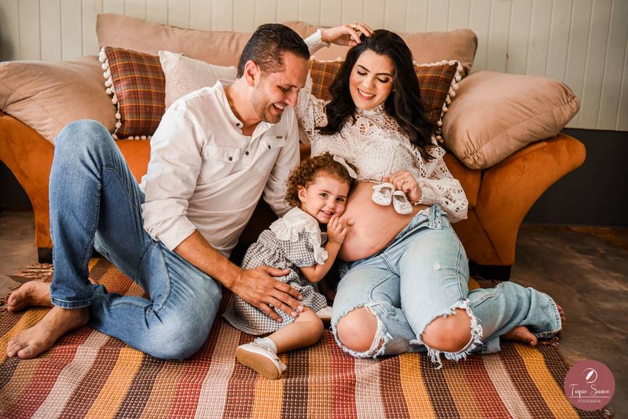 Gestante de Aline + Marcos = Alícia