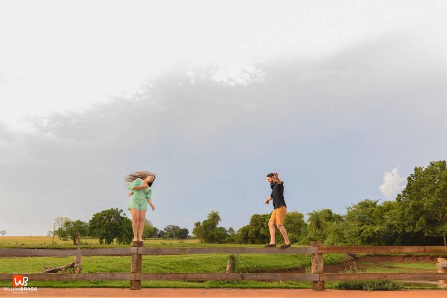 Ensaios de Nathália e Alan