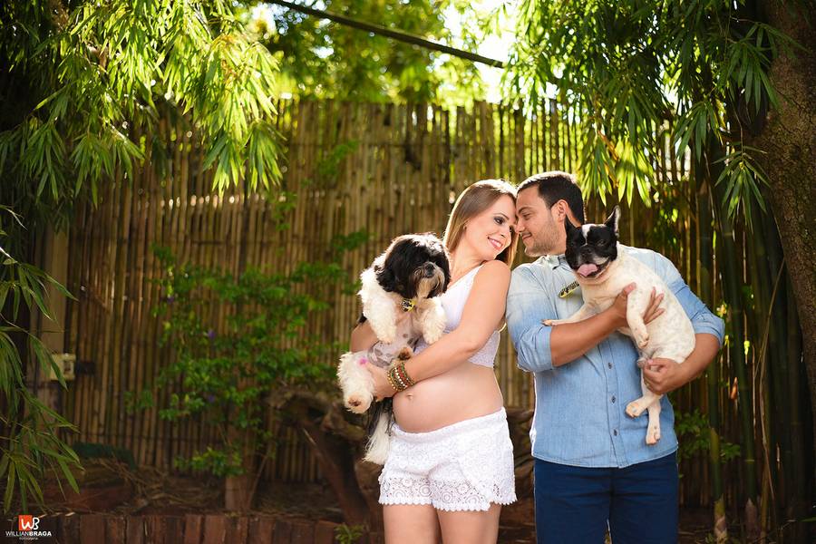 Gestante de Milena + João Paulo = João Gabriel