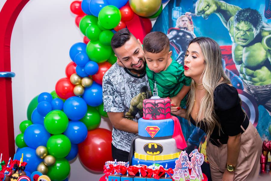 Festa Infantil de HENRY - 4 ANOS - FESTA HERÓIS